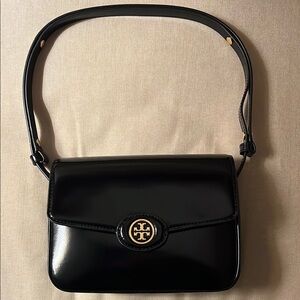 Tory Burch ROBINSON SPAZZOLATO CONVERTIBLE SHOULDER BAG